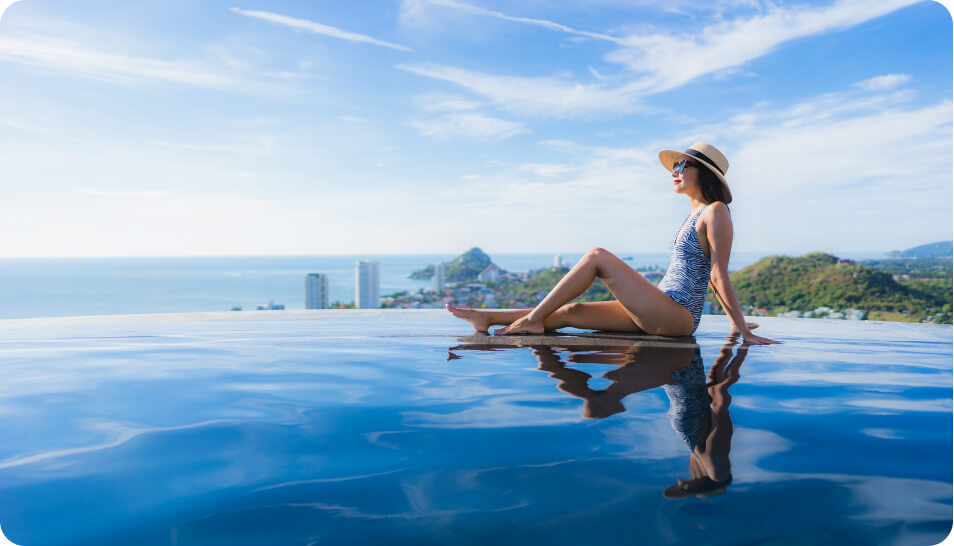Comfortable holiday resort stay